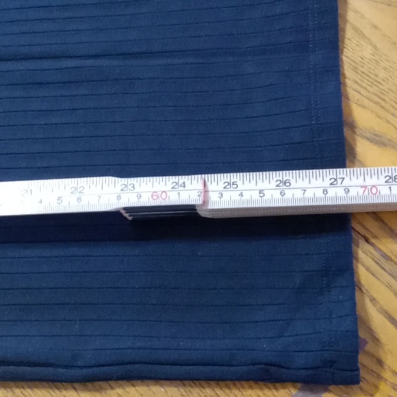 HALARA Womens SKIRT SMALL New RIBBED BLACK Long Casual Work Office - Picture 7 of 8